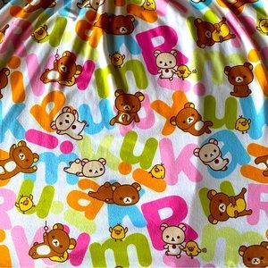 JapanLA for Rilakkuma rainbow alphabet dress size SMALL sold out rare find